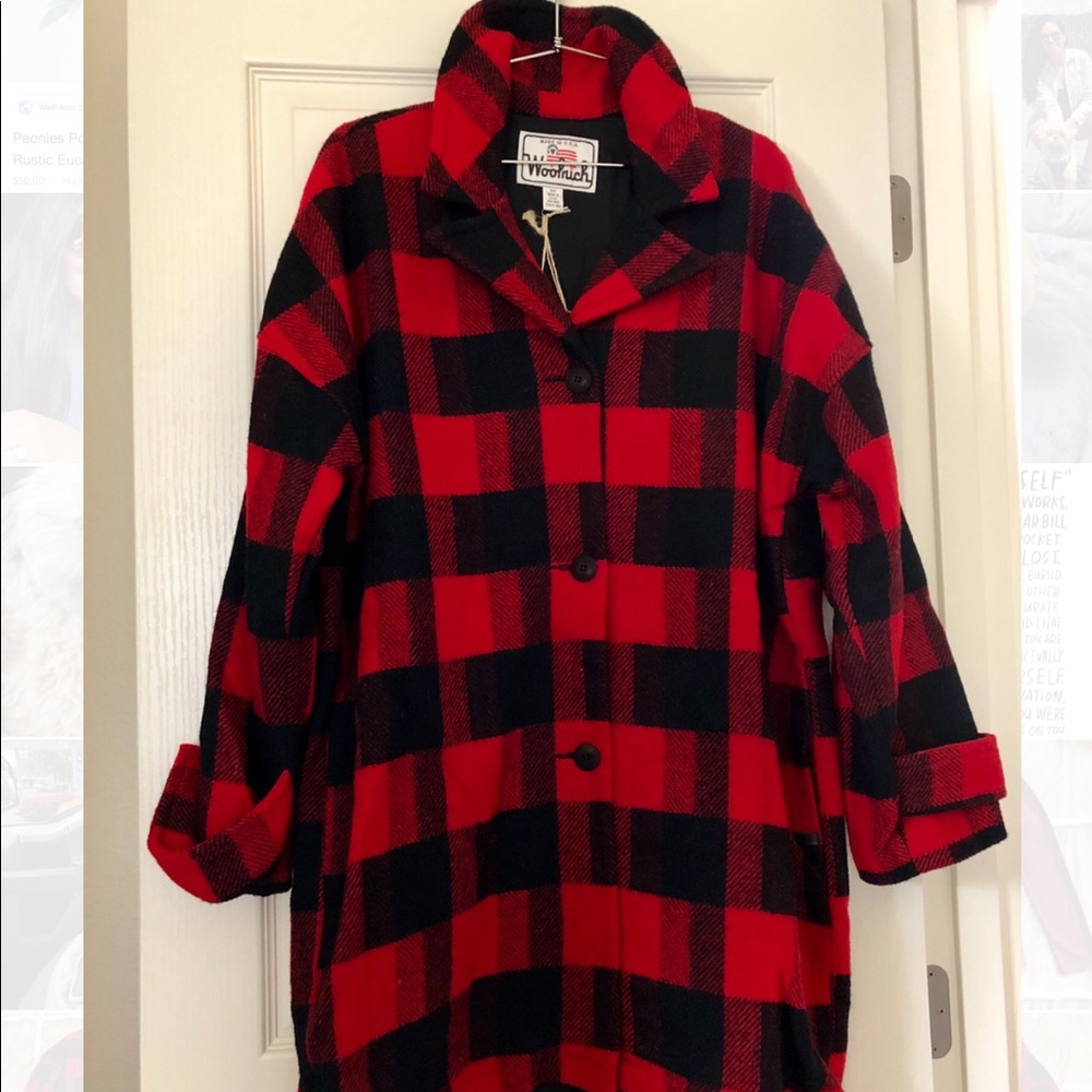 Woolrich Women’s Mill Wool Top Coat - Made in USA